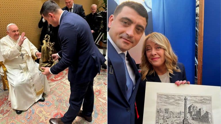 George Simion, taxat dur după vizita la Papa Francisc: „O bufonerie pe linie politică!”