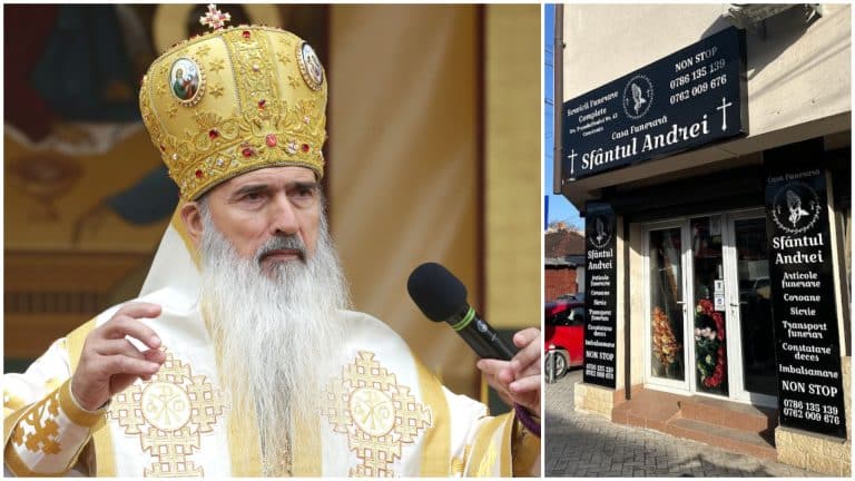 Câți bani face ÎPS Teodosie din afacerea cu îmbălsămări. Arhiepiscopia Tomisului are propria casă funerară cu servicii complete
