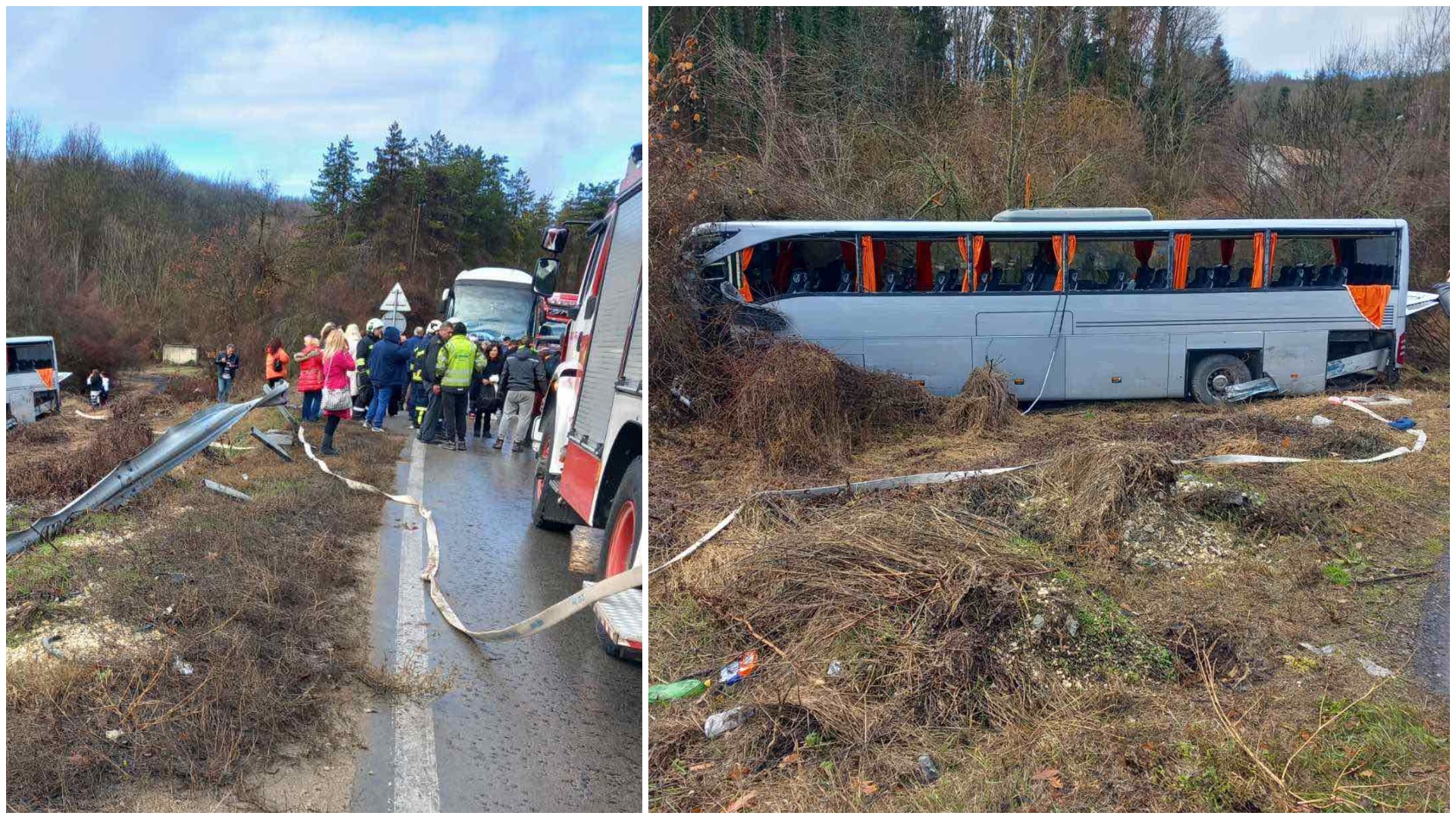 Un autocar cu numere de România s-a ciocnit cu un tir, în Bulgaria. Prima reacție a MAE
