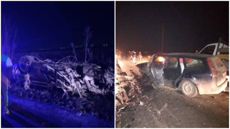 Accident cumplit în Prahova. Doi tineri au murit, iar doi copii, de 3 și 4 ani, au fost răniți