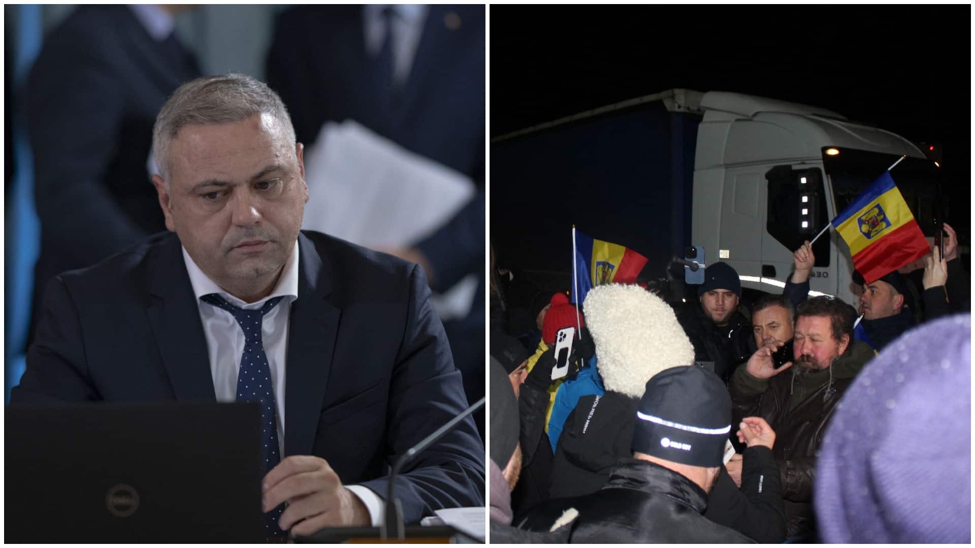 Ministrul Florin Barbu a răbufnit la adresa oamenilor care încă protestează la Afumați: ”Nu sunt fermieri, ci sunt instigatori”