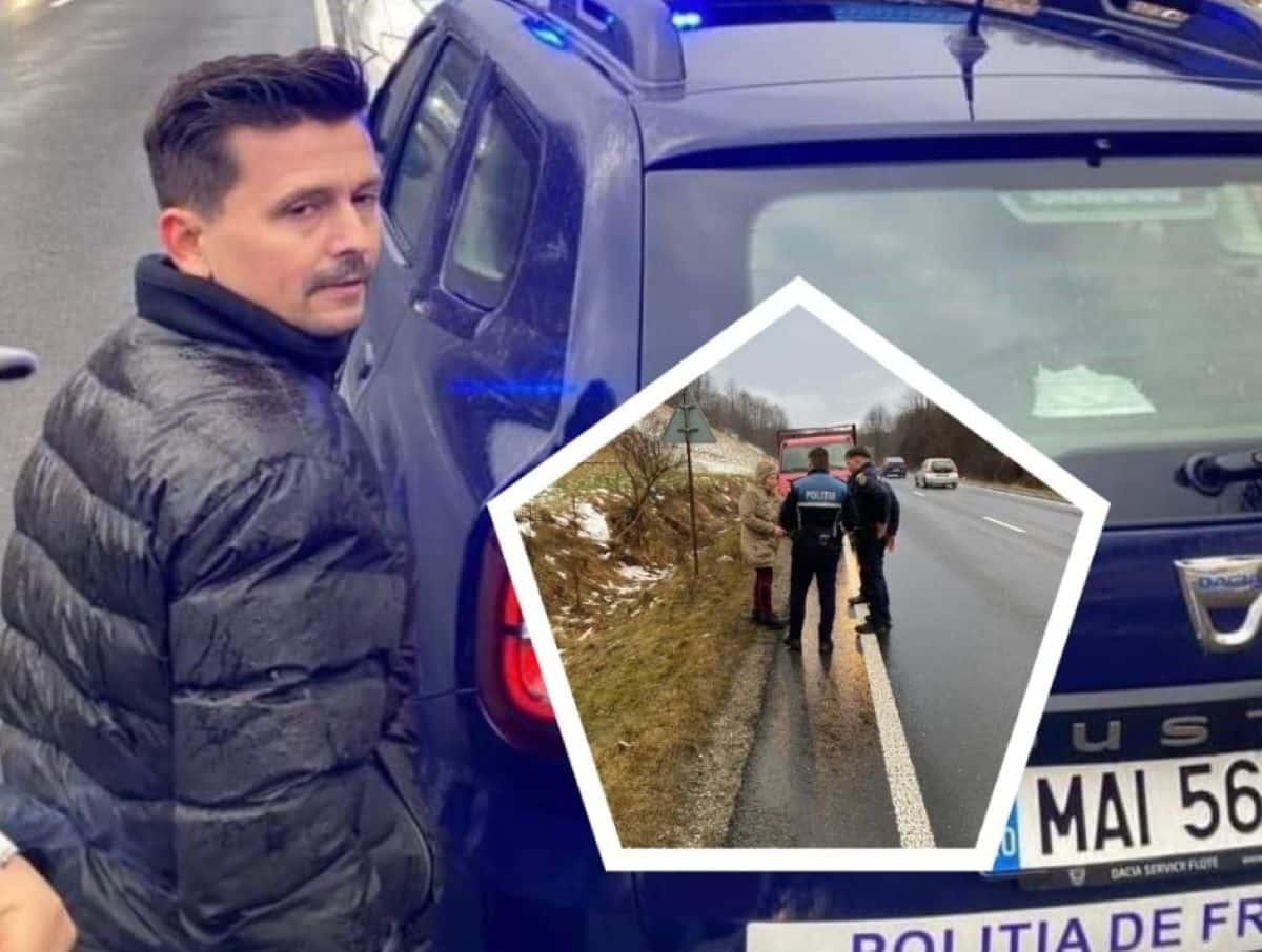 Femeie însărcinată, aruncată din mașină de către propriul soț și salvată de polițiștii de frontieră