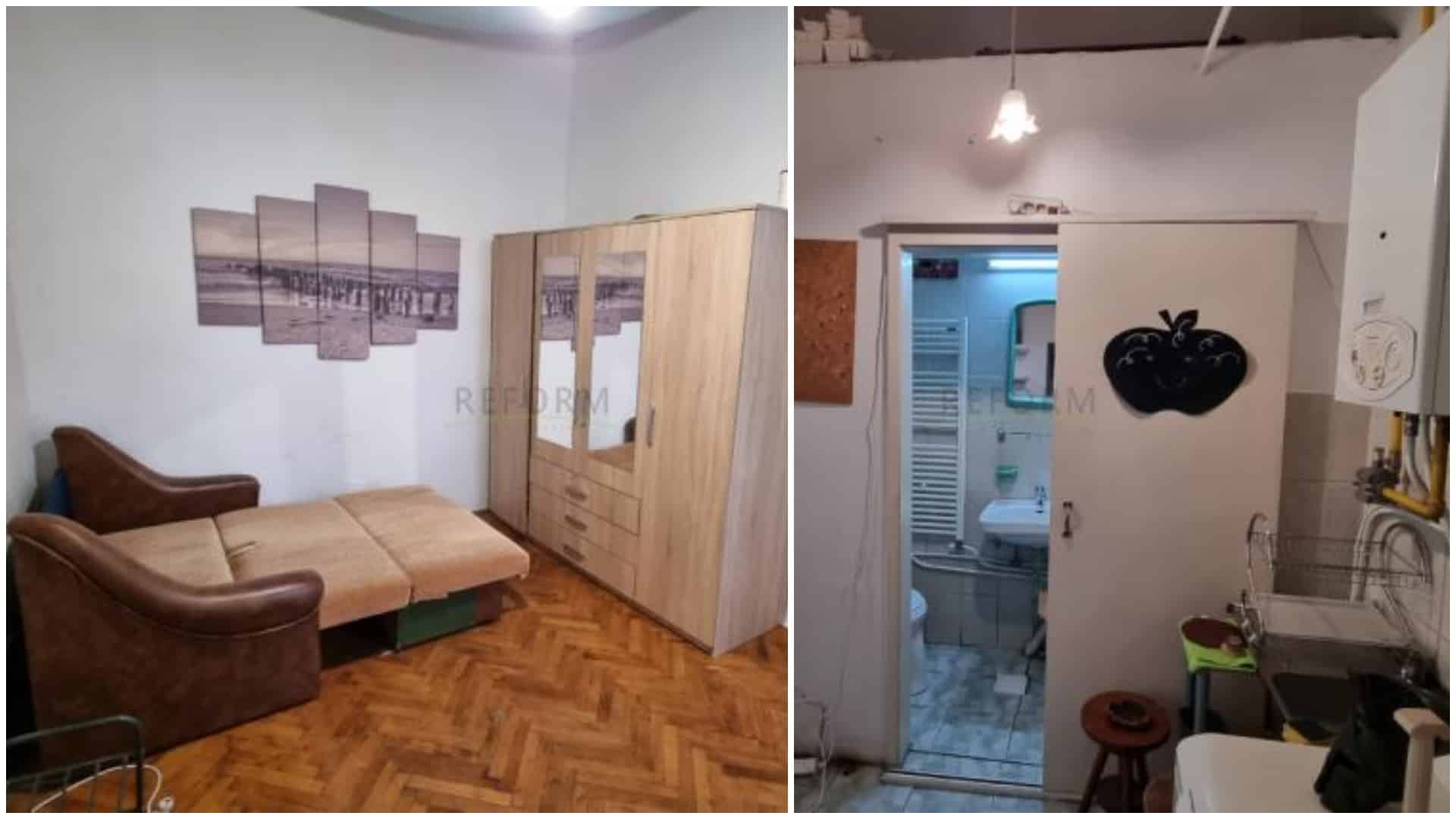 Prețul surprinzător cerut pentru o garsonieră de 22 mp, în Cluj. Costă cât o locuință din Spania