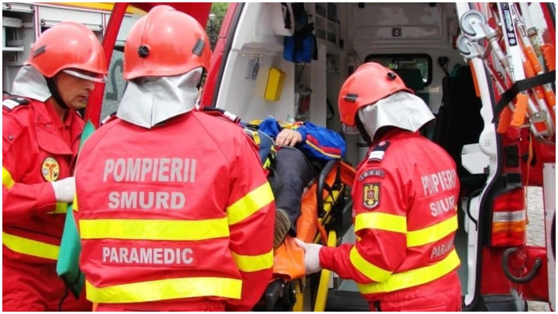 Accident grav în Bihor: coliziune între două microbuze și o mașină. 17 persoane implicate, 9 spitalizate