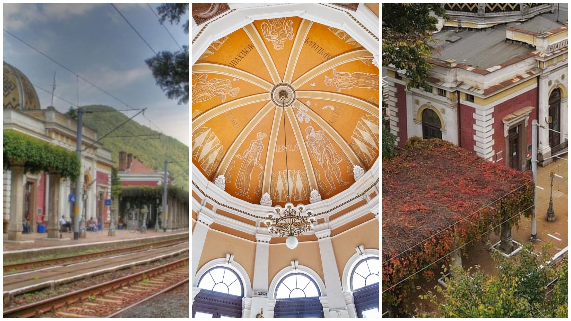 Aceasta este cea mai frumoasă gară din România! Locul în care trebuie să ajungă orice român ascunde o atracție turistică impresionantă