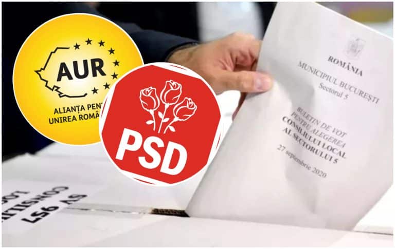 Sondaj INSCOP. PSD, lider detașat în intențiile de vot ale românilor, cu 29,5%. Ce procent ar obține PNL și AUR