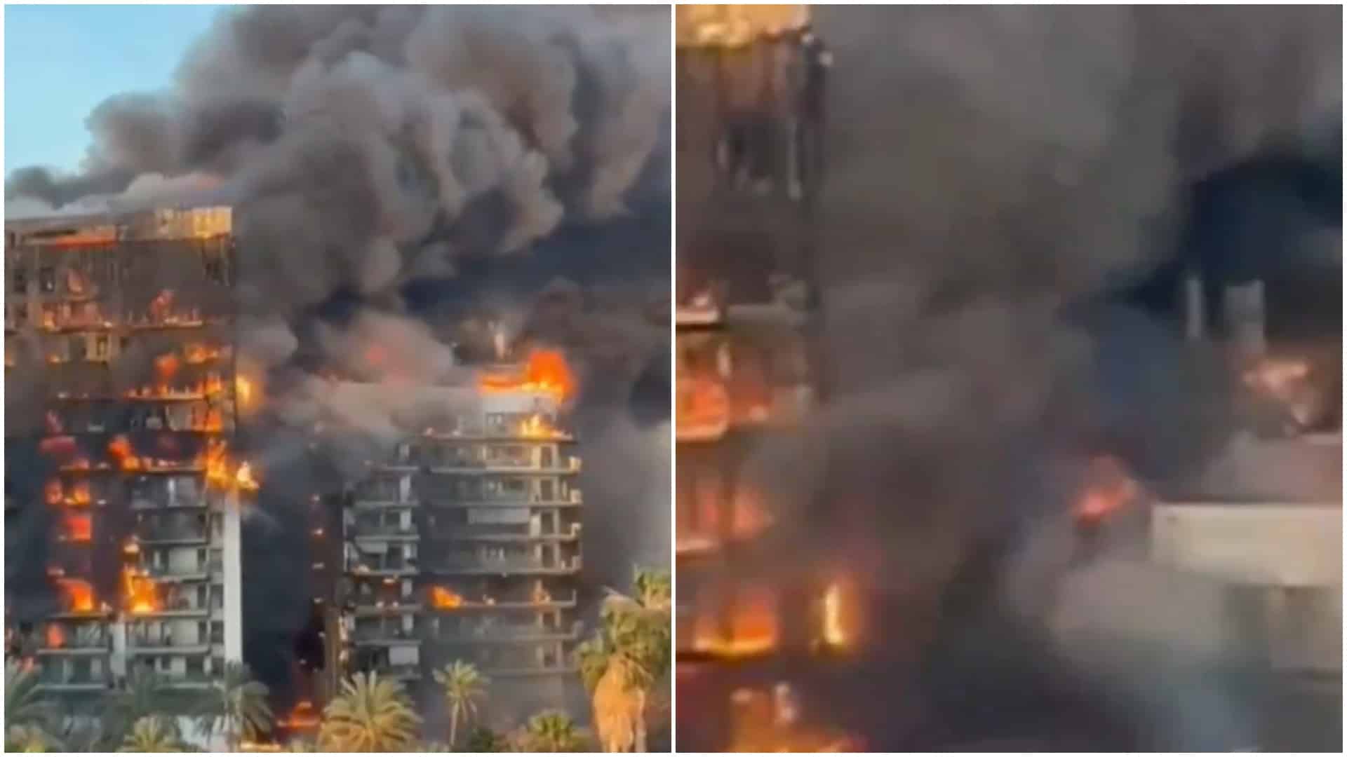 Doi români au murit în incendiul din Valencia. Confirmare oficială din partea MAE