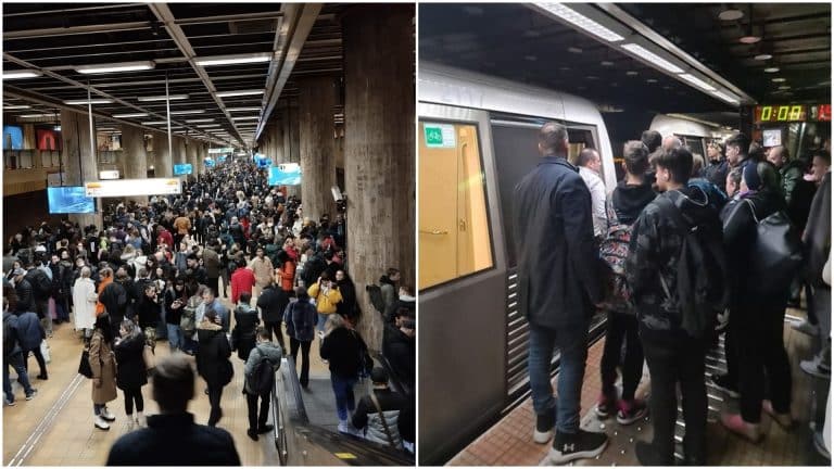 Două trenuri de metrou s-au ciocnit în staţia Timpuri Noi, marți seară. Ce spun Metrorex și Poliția Capitalei. Update