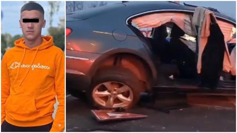 Sfârșit tragic pentru un ialomițean de 23 de ani: a zburat prin trapa mașinii. Prietenii spun că băuse în club