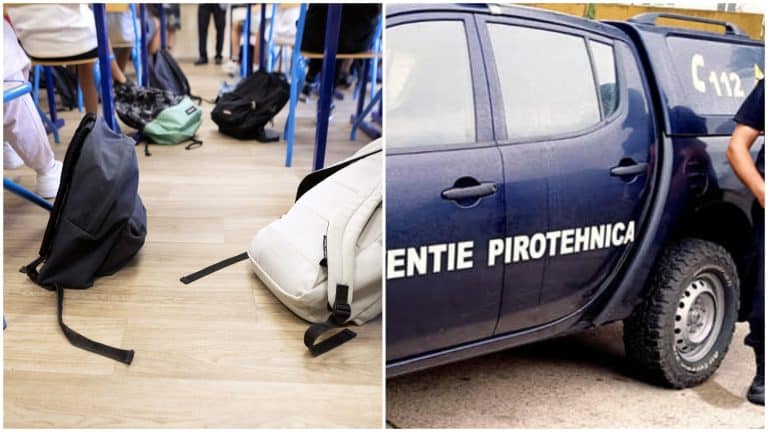 Un elev gălățean a băgat spaima în colegi, după ce a adus în clasă un proiectil găsit pe malul Prutului. Școala a fost evacuată