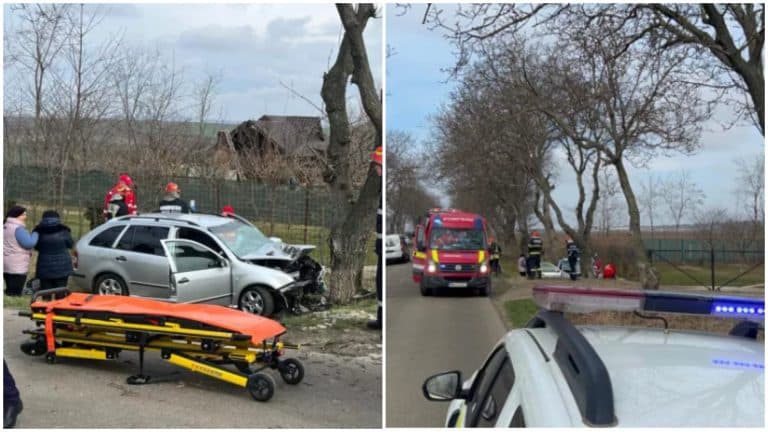 Şofer de 48 de ani mort într-un accident cumplit, la Botoșani. Prietenul său se află în stare gravă