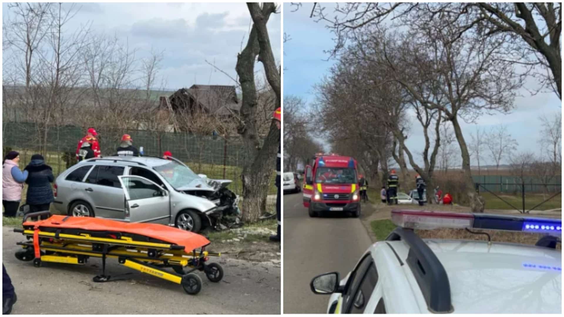 Şofer de 48 de ani mort într-un accident cumplit, la Botoșani. Prietenul său se află în stare gravă