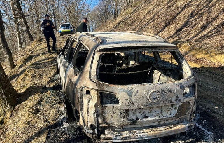 Descoperire macabră într-o pădure de lângă Roman. Într-o mașina a fost găsit cadavrul unui bărbat