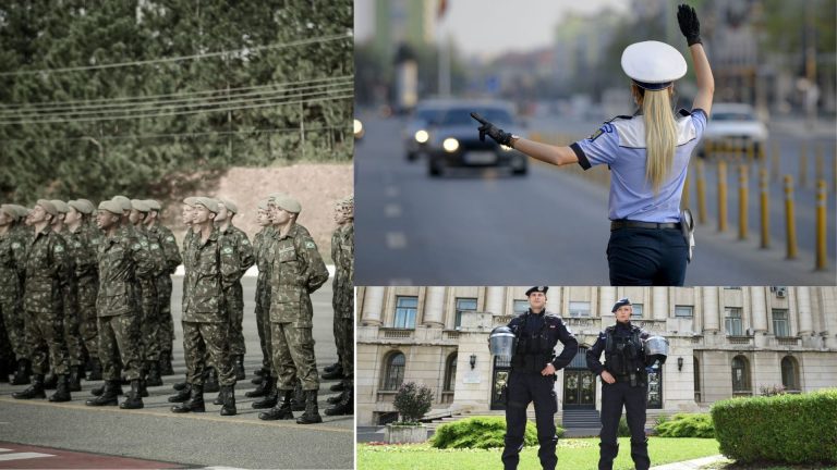 Oportunități de angajare în armată și poliție. Guvernul renunță la restricții de vârstă și studii pentru a atrage mai multe cadre