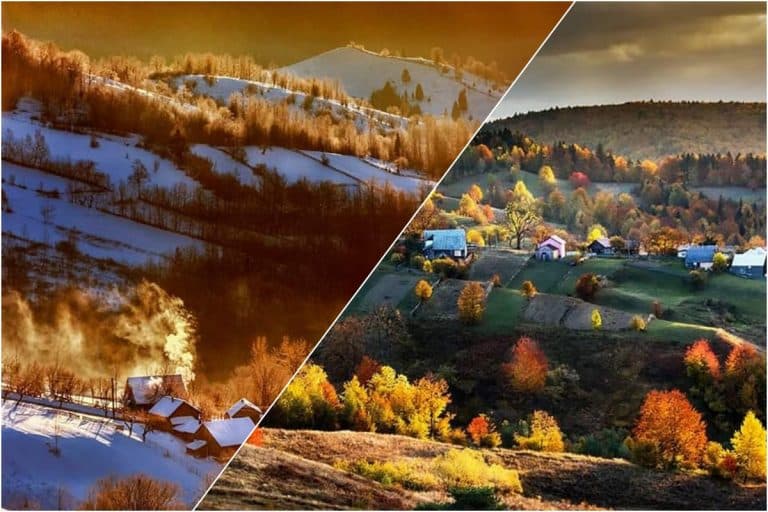 Satul din România care arată ca-n Elveția. E de-o frumusețe aparte și e foarte popular printre străini