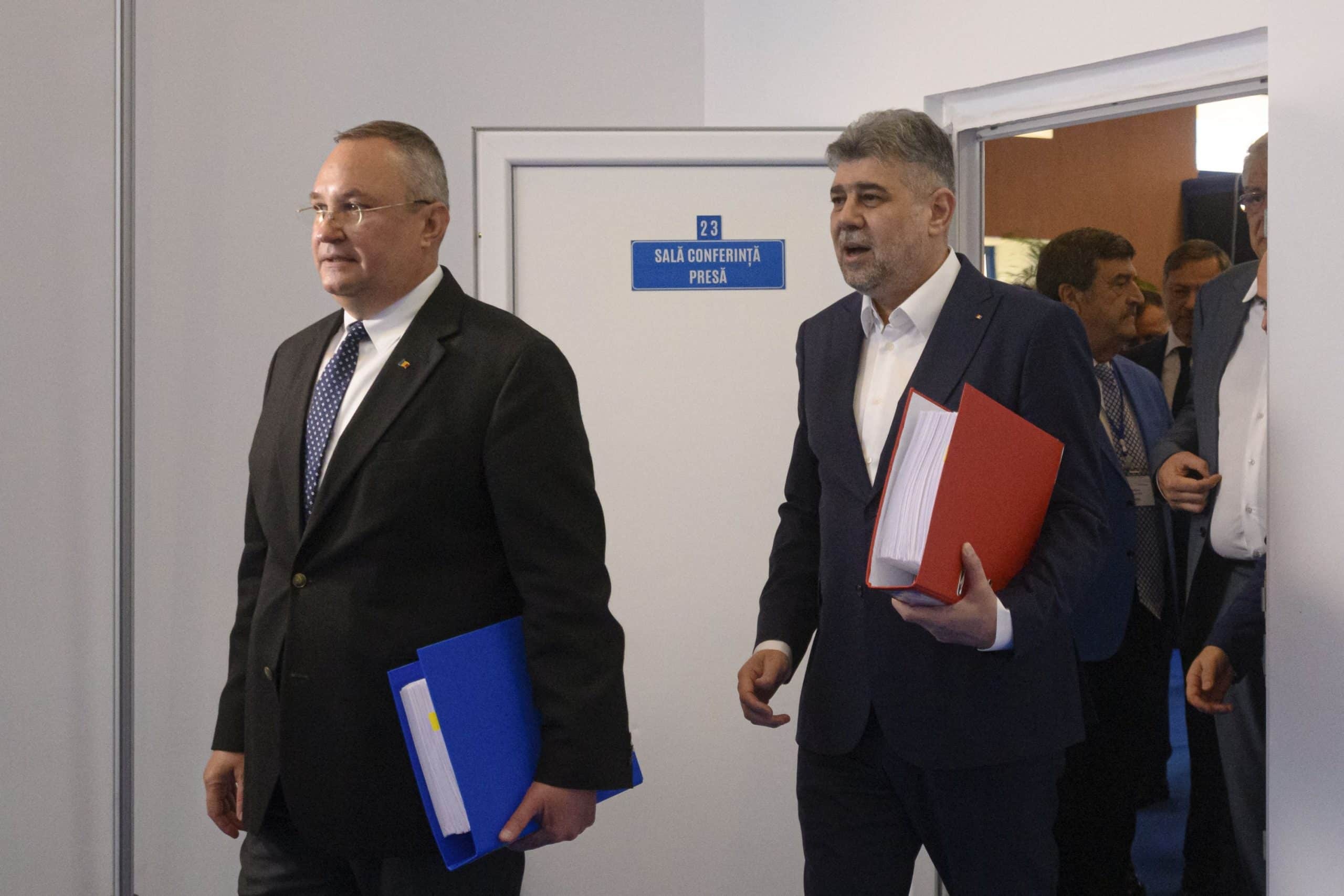 Liberalii spun că „cele mai mari jigniri” vin de la PSD. S-a depășit „linia roșie” a lui Marcel Ciolacu?