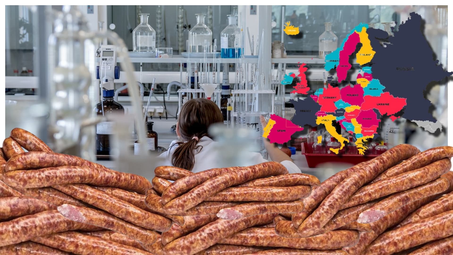 Țara europeană în care se vor vinde cârnați făcuti în laborator. Ce conțin, de fapt