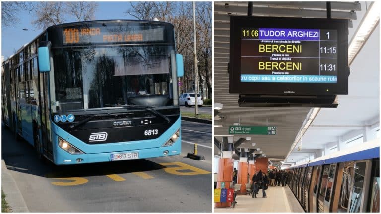 Programul STB și Metrorex pentru Paște 2024. Cum vor circula mijloacele de transport în comun din București în noaptea de Înviere