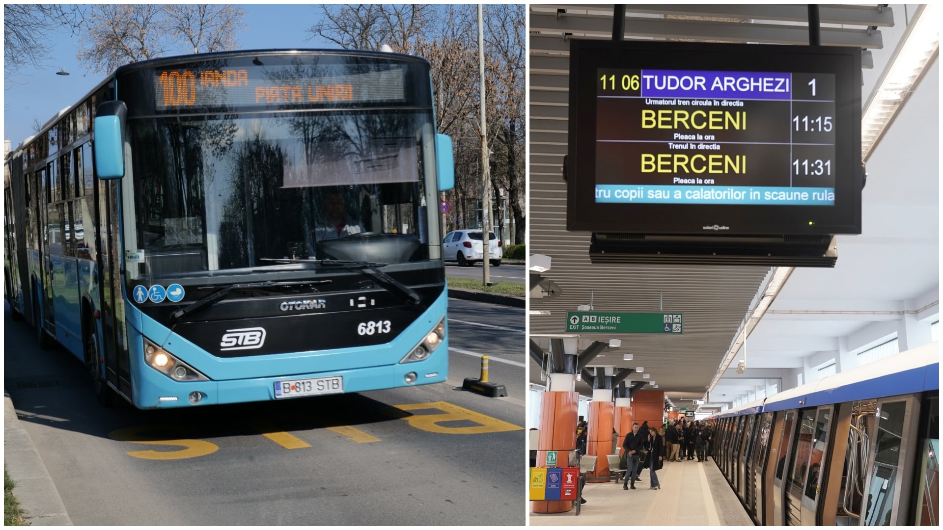 Programul STB și Metrorex pentru Paște 2024. Cum vor circula mijloacele de transport în comun din București în noaptea de Înviere