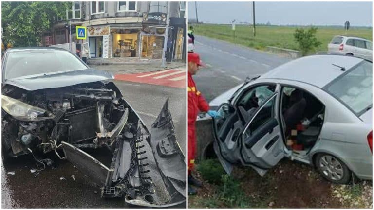 Două accidente grave în Vinerea Mare, pe șoselele din România. O ucraineancă, printre victime