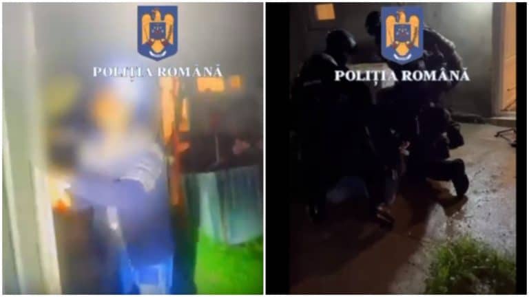 Video. Momentul șocant în care un bucureștean e împușcat de polițiști. A sărit la ei cu toporul, după ce și-a amenințat sora cu un cuțit