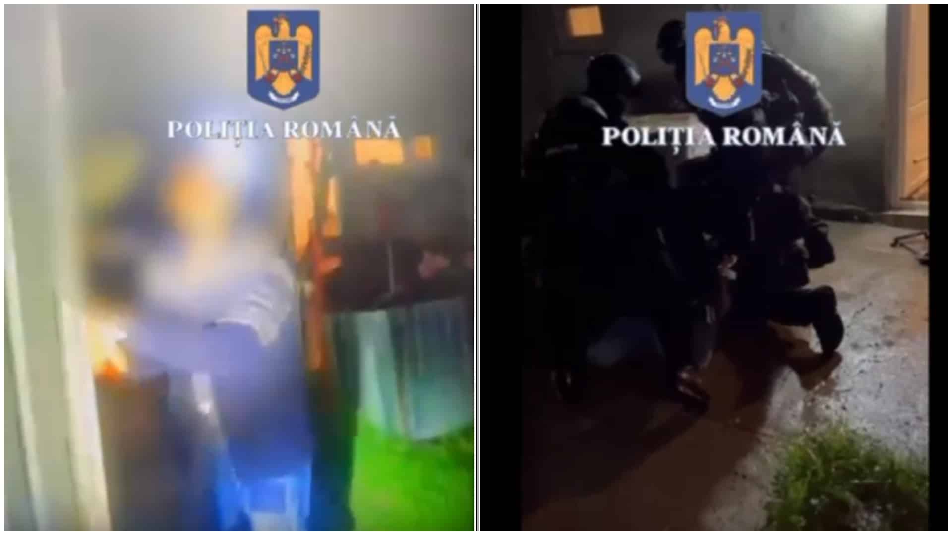 Video. Momentul șocant în care un bucureștean e împușcat de polițiști. A sărit la ei cu toporul, după ce și-a amenințat sora cu un cuțit
