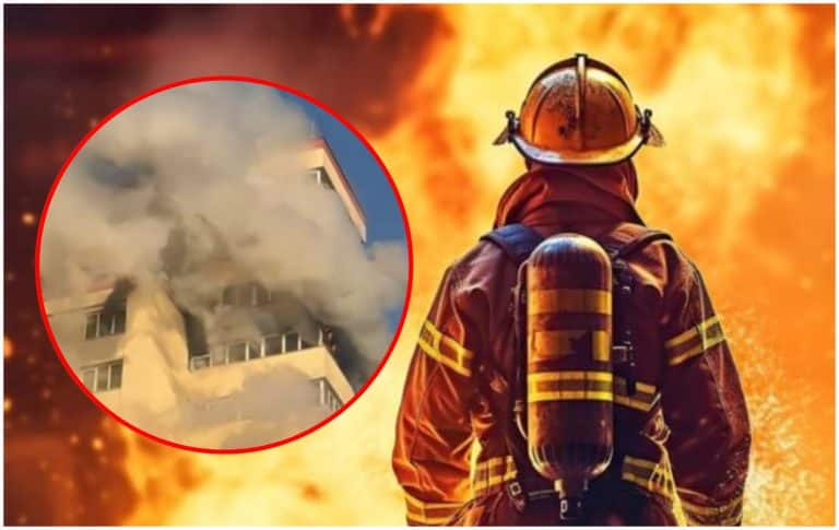 O persoană a ars într-un apartament din București în prima zi de Paște. Mai mulți locatari au fost evacuați de pompieri