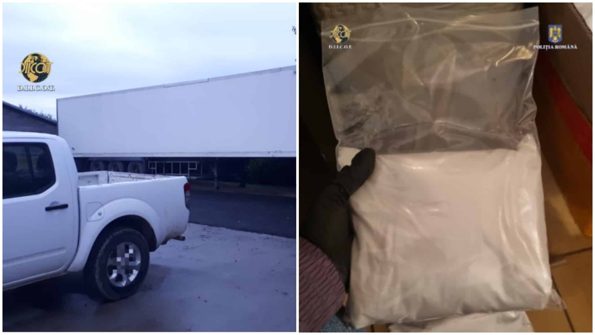 Video. Fabrică de droguri, descoperită în Argeș. Suspecții aduceau materia primă din China și India