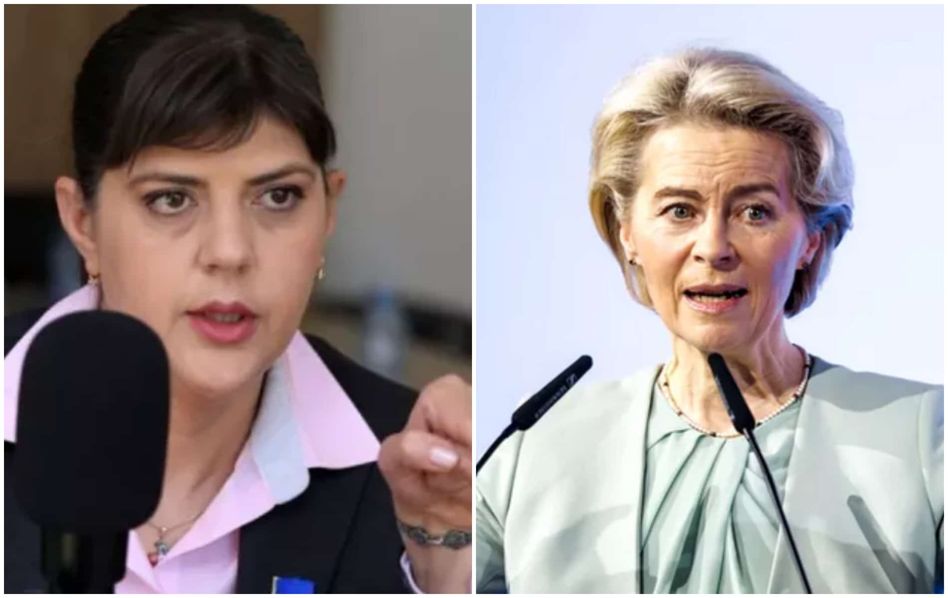 Scandal la cel mai înalt nivel în UE. Laura Codruța Kovesi în conflict deschis cu Ursula, amenință ca dă Comisia Europeană în judecată