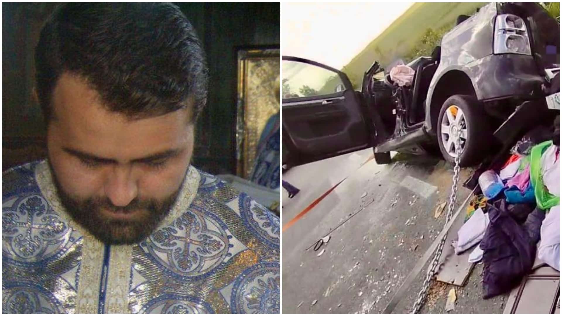 Accident grav în Argeș. Un preot a murit, altul este în stare critică