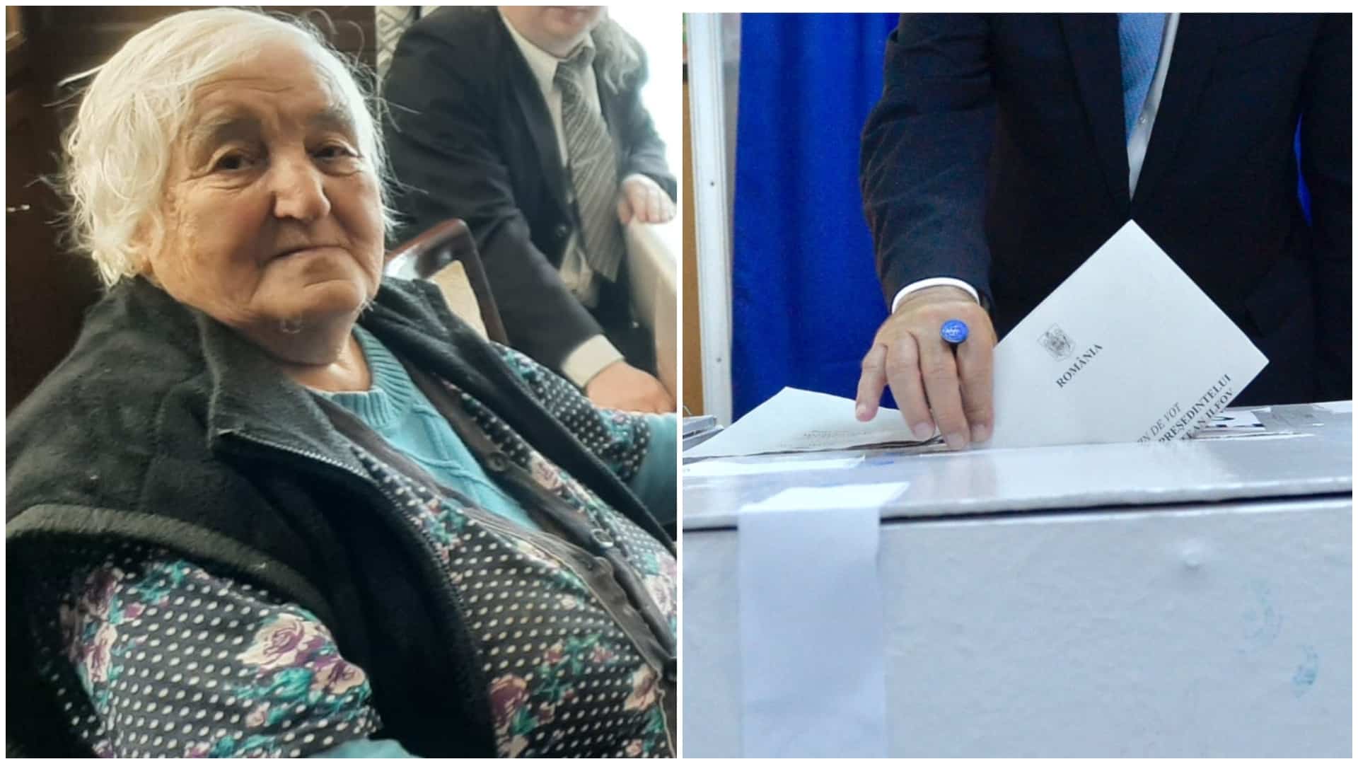 Cine este bunica Maria, femeia de 93 de ani care candidează la alegerile locale în Sibiu. ”Am o pensie de 1.000 de lei”