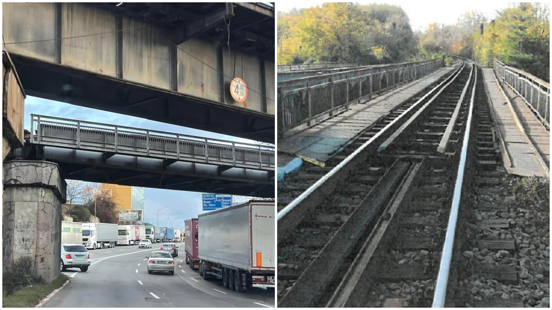 Municipiul din România cu două poduri care sunt pericol public. Abia acum se pregătesc lucrările de reparație