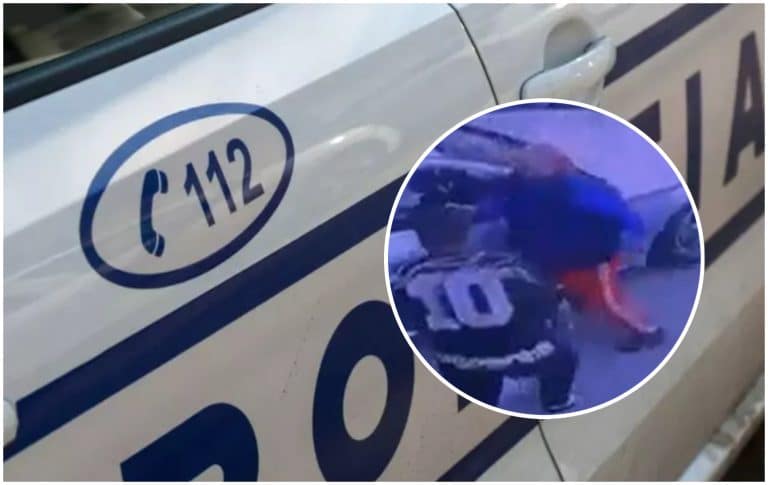 Bătaie ca în filme într-o parcare din Pitești. Totul a început cu o ceartă la păcănele