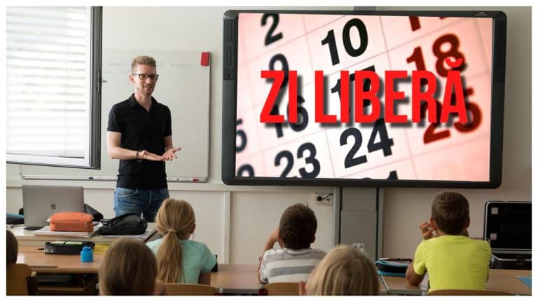 Veste bună pentru elevi și profesorii. Vor avea o zi liberă chiar în iunie, înainte de vacanța de vară