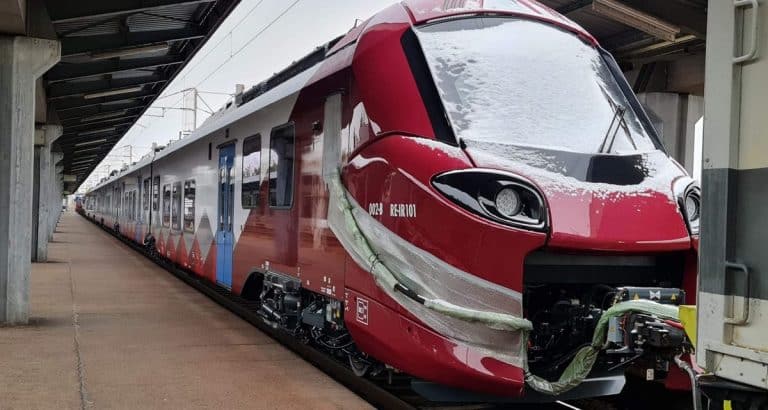 A ajuns în România al doilea tren electric Alstom Coradia Stream. Poate circula cu 200 de kilometri pe oră
