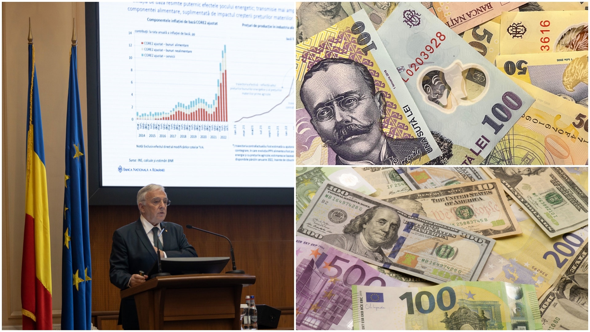 Curs valutar BNR, luni, 3 iunie. Care vor fi noile cotații pentru moneda românească în raport cu celelalte valute pe piață