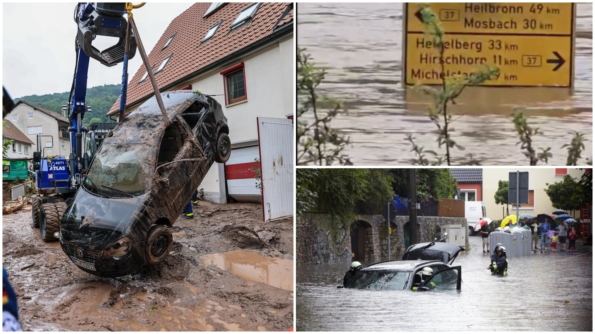 Video. Furtunile fac ravagii în Europa: 4 morți în Germania, imagini cutremurătoare. 18 persoane lovite de trăsnet în Cehia