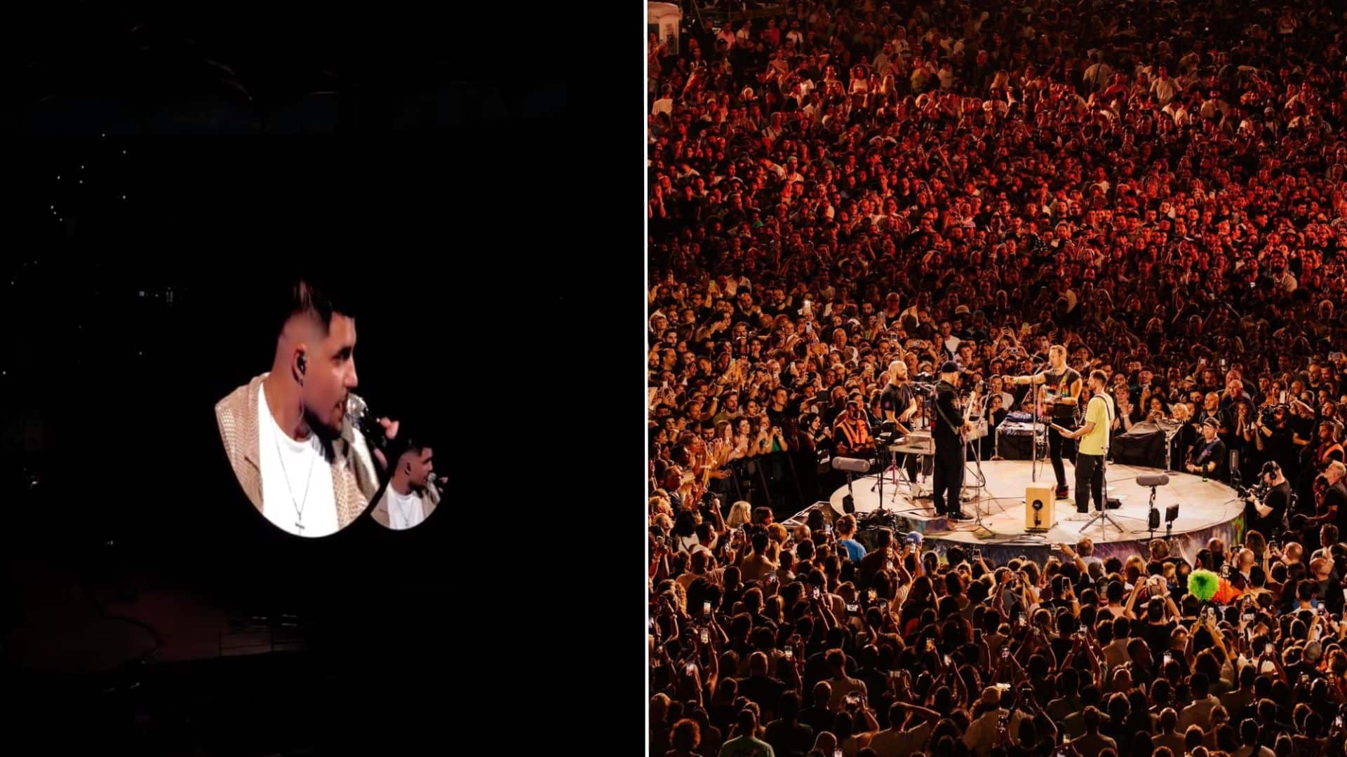 Video. Val de huiduieli la concertul Coldplay din România după ce un manelist a urcat pe scenă. Momentul care i-a revoltat pe fanii trupei
