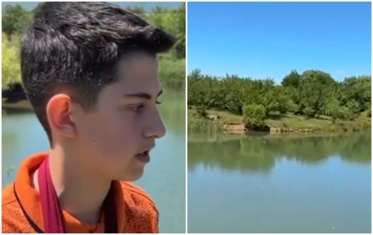 Povestea lui Matei, băiatul erou din Sibiu care și-a salvat de la înec cel mai bun prieten. ”Mi-am dat ghipsul jos și am sărit”